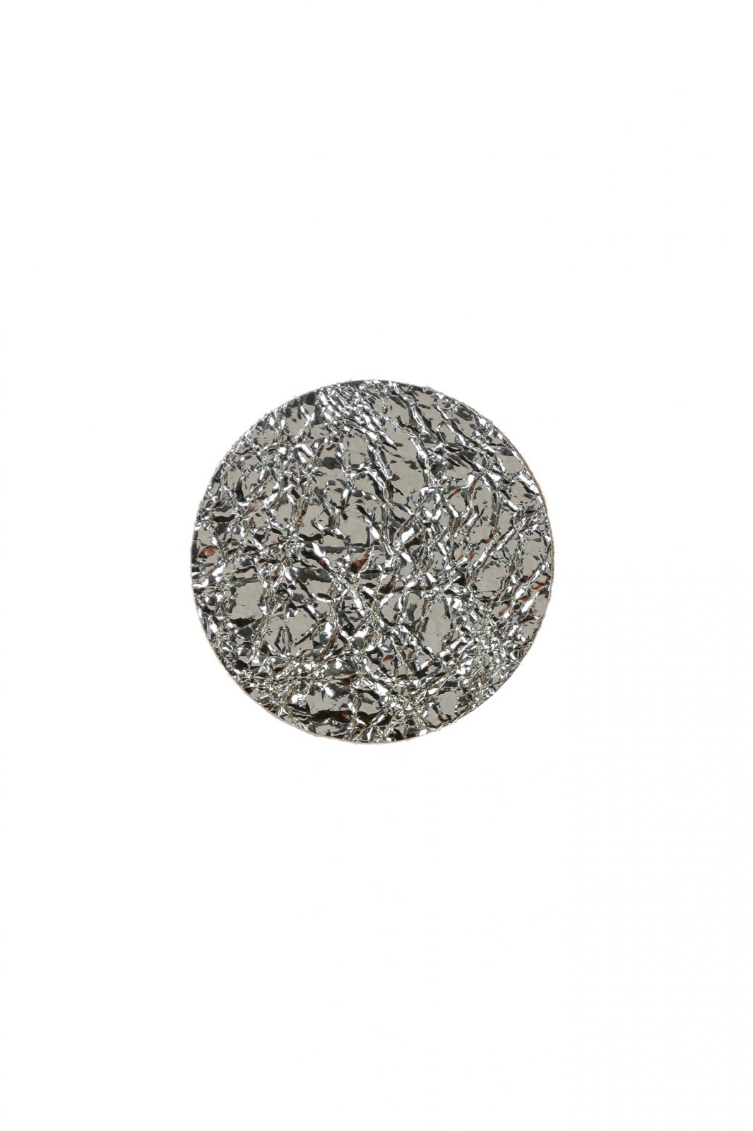 Cercei cerc (3 cm) - Platina