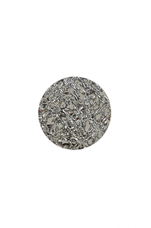 Cercei cerc (3 cm) - Platina