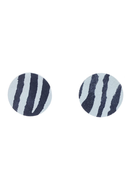 Cercei Cerc (3.5 cm) - Zebra