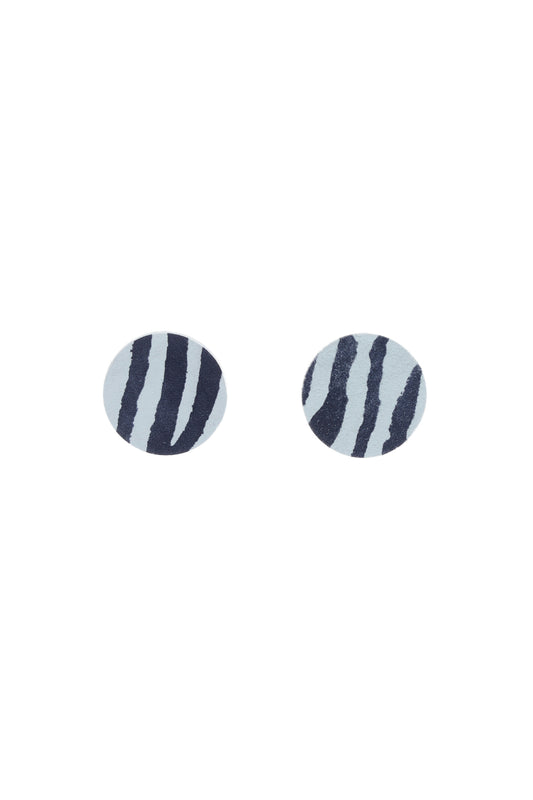 Cercei Cerc (3.5 cm) - Zebra