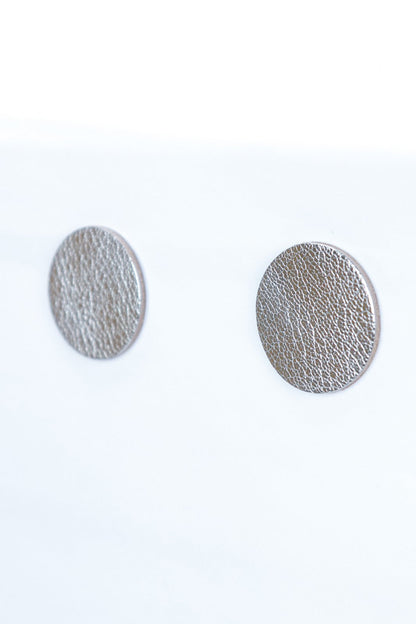 Cercei cerc (3CM) - Argintiu