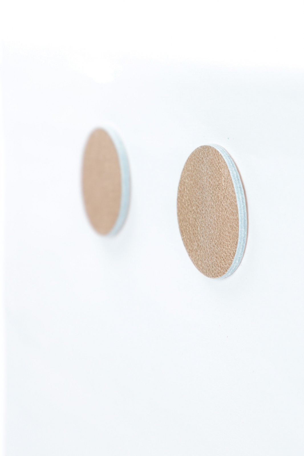 Cercei cerc (3CM) - Auriu