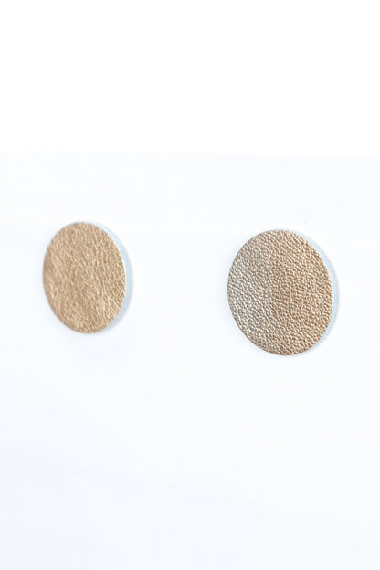 Cercei cerc (3CM) - Auriu