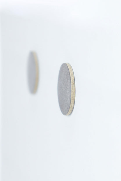 Cercei cerc - Argintiu