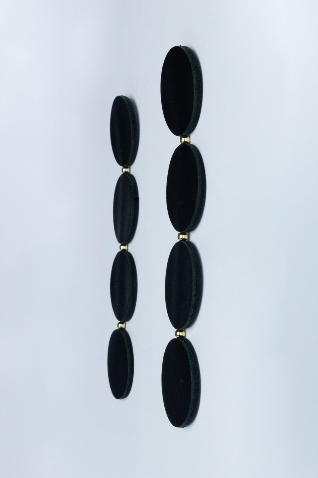 Hoop earrings - Black