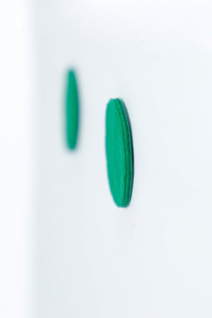 Cercei cerc - Verde iarba