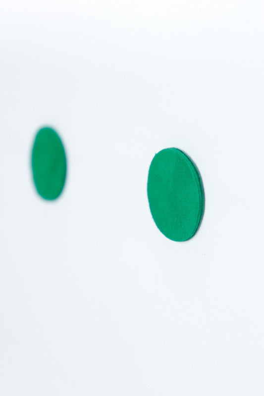 Cercei cerc - Verde iarba