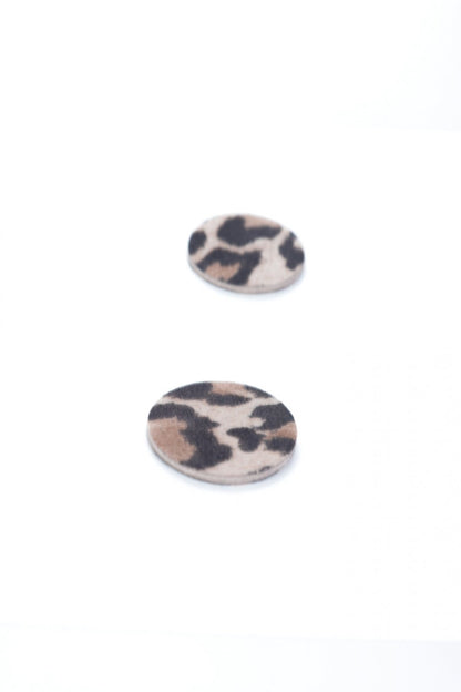 Cercei cerc - Animal print