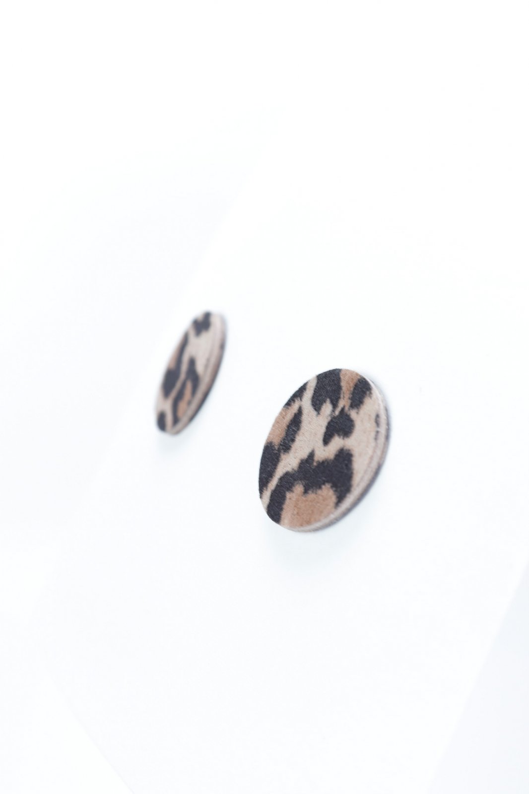 Cercei cerc - Animal print