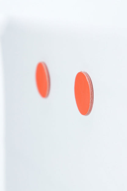 Cercei cerc - Portocaliu