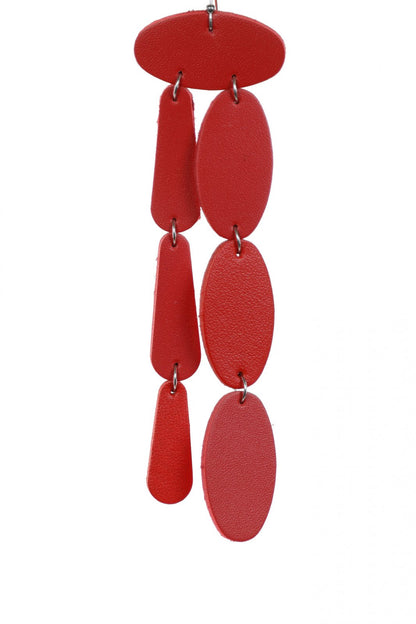 Cercei Confetti - Rosu