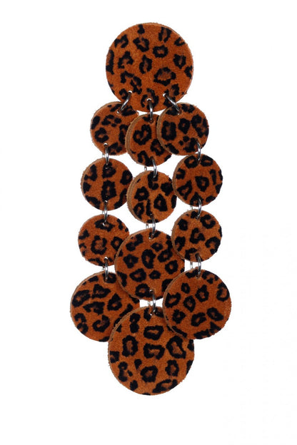 Cercei Confetti - Animal print