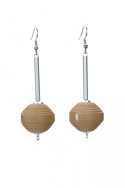 Cercei din piele Leatherbonbon