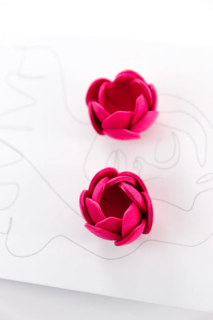 Cercei Trandafir - Fuchsia