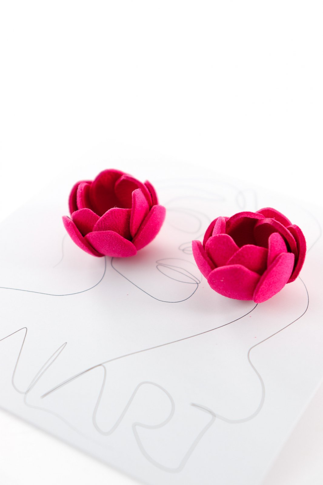 Cercei Trandafir - Fuchsia