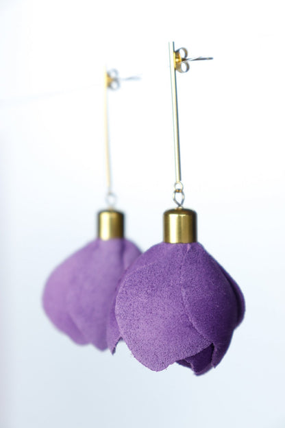 Cercei Brandusa de toamna - Lila