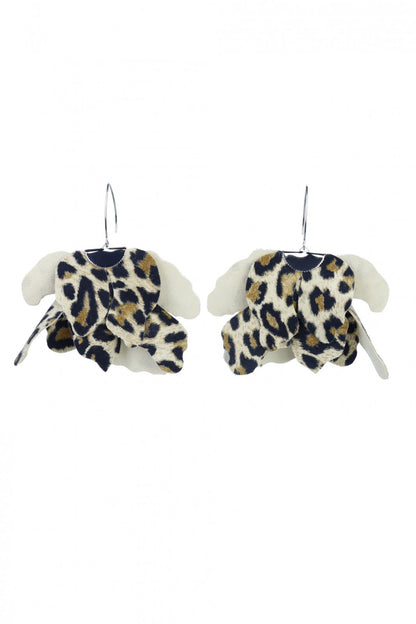 Cercei floare mare - Leopard