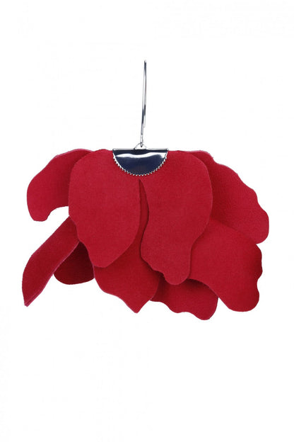 Cercei floare mare - Rosii