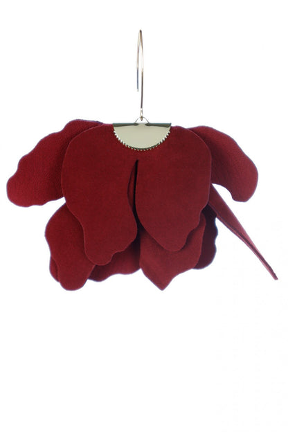 Cercei floare mare - Cherry wine