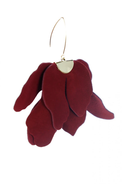 Cercei floare mare - Cherry wine