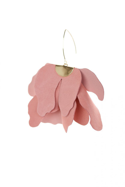 Cercei floare mare - Somon