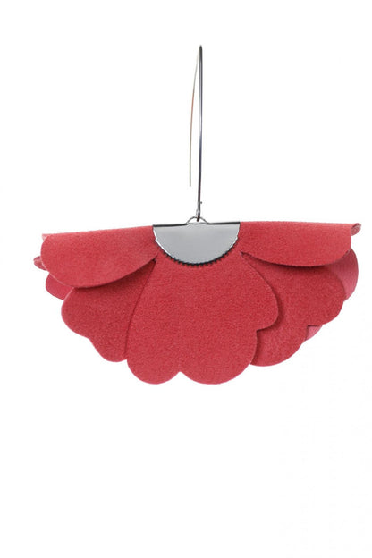 Cercei floare mica - Coral