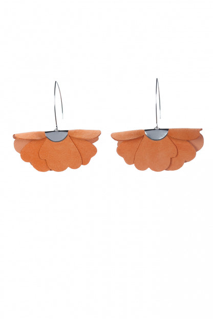 Cercei floare mica - Sunset