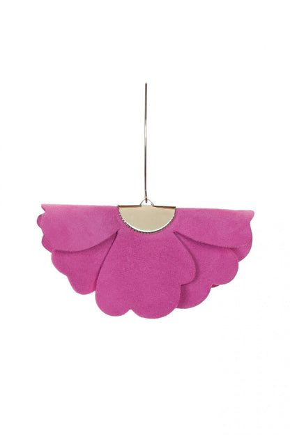 Cercei floare mica - Barbie pink