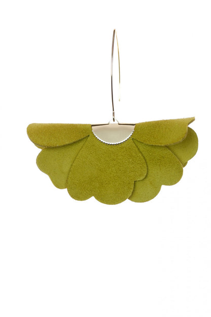 Cercei floare mica - Avocado