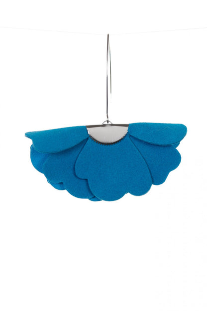 Cercei Floare mica - Albastru Turcoaz