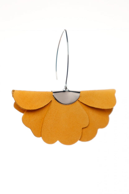 Cercei floare mica - Golden yellow