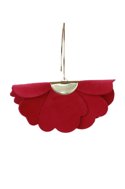 Cercei floare mica - Rosii