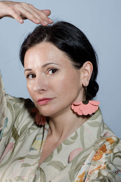 Cercei floare mica - Sea pink