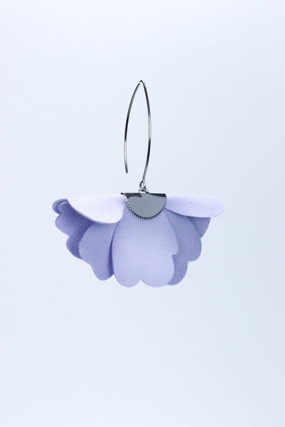 Cercei floare mica - Lila