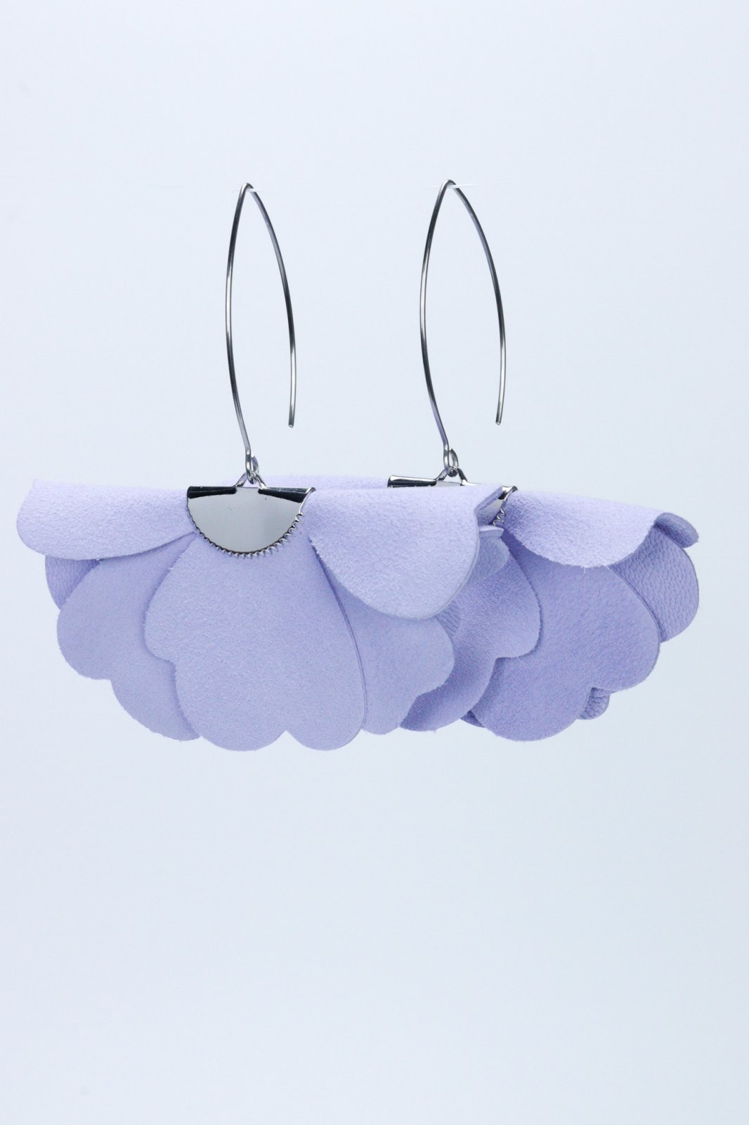 Small flower earrings - Lilac