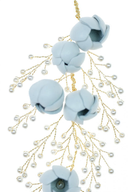 Set Cercei + Accesoriu pentru par mireasa