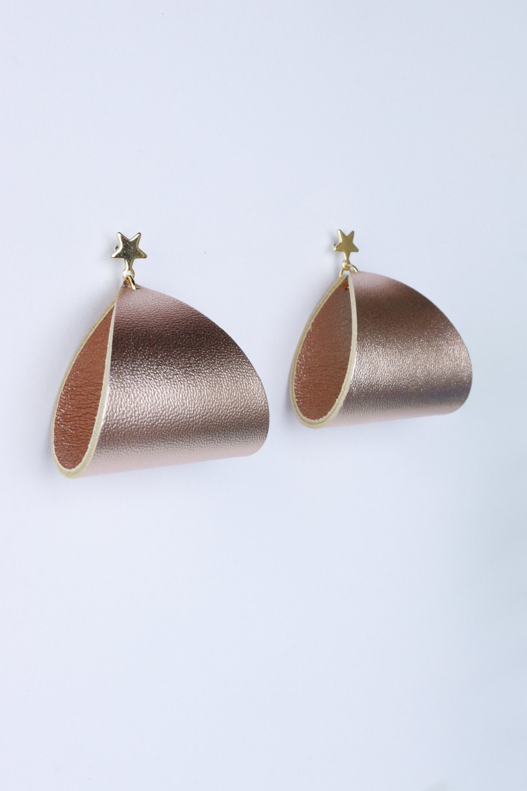 Geometric earrings - Rose