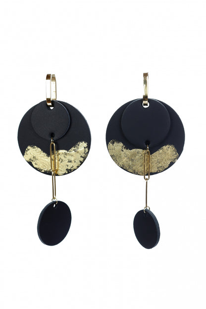 Cercei Geometrici _foita aur