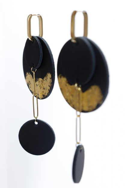 Cercei Geometrici _foita aur