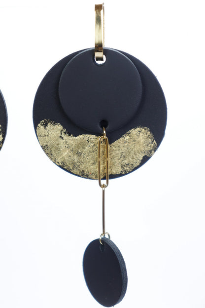 Cercei Geometrici _foita aur