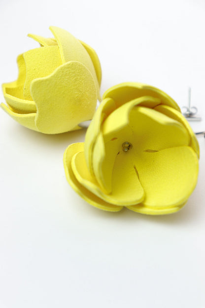 Cercei Lalea - Galben pal