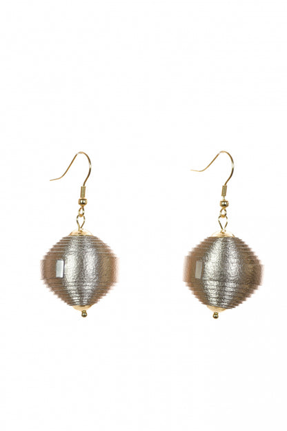 Cercei Leatherbonbon - bronz deschis