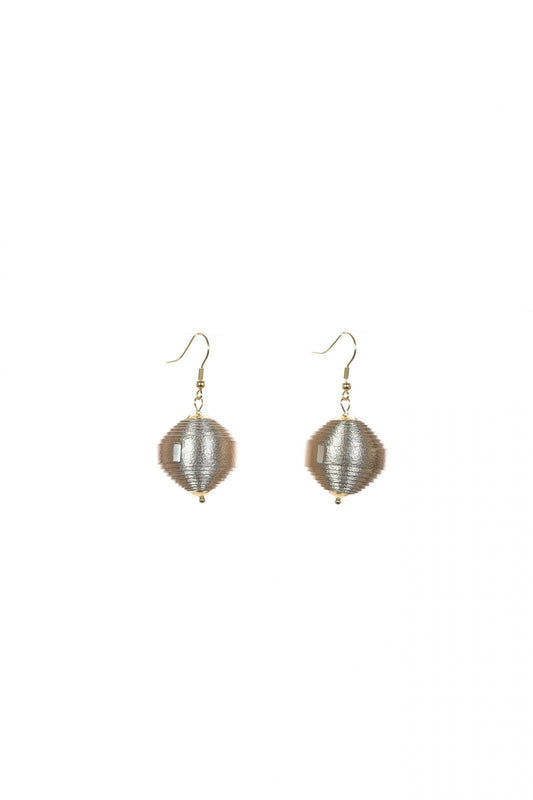 Cercei Leatherbonbon - bronz deschis