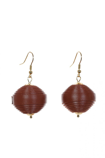 Cercei Leatherbonbon - Maro