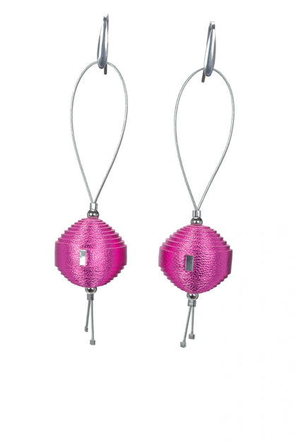 Cercei Leatherbonbon Plutitor - Roz sidefat