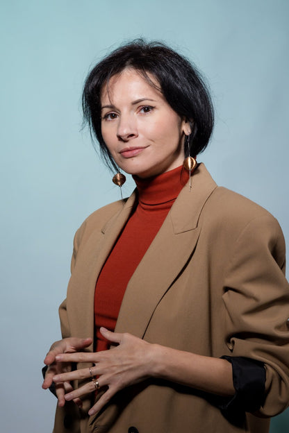 Cercei Leatherbonbon Plutitor - Cupru