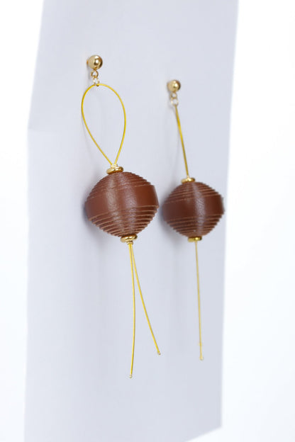 Cercei Leatherbonbon Plutitor - Maro