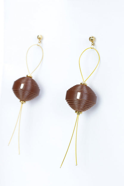 Cercei Leatherbonbon Plutitor - Maro