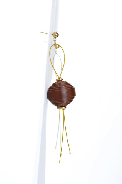 Cercei Leatherbonbon Plutitor - Maro