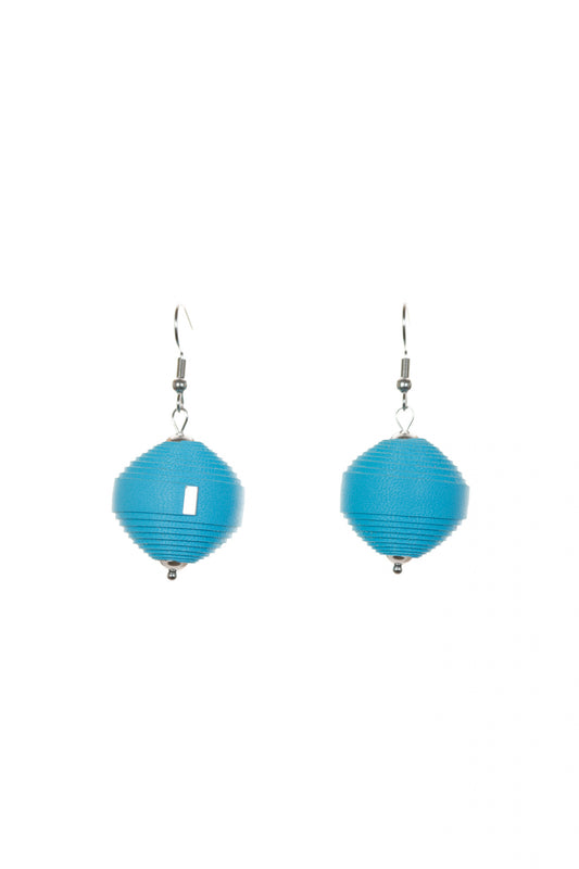 Cercei Leatherbonbon - Bleu